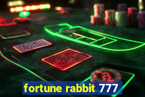 fortune rabbit 777